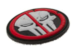 JTG Deathpool Skull Rubber Patch