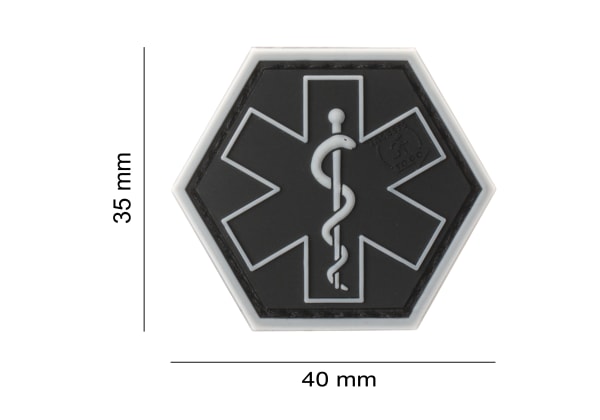 JTG Paramedic Hexagon Rubber Patch