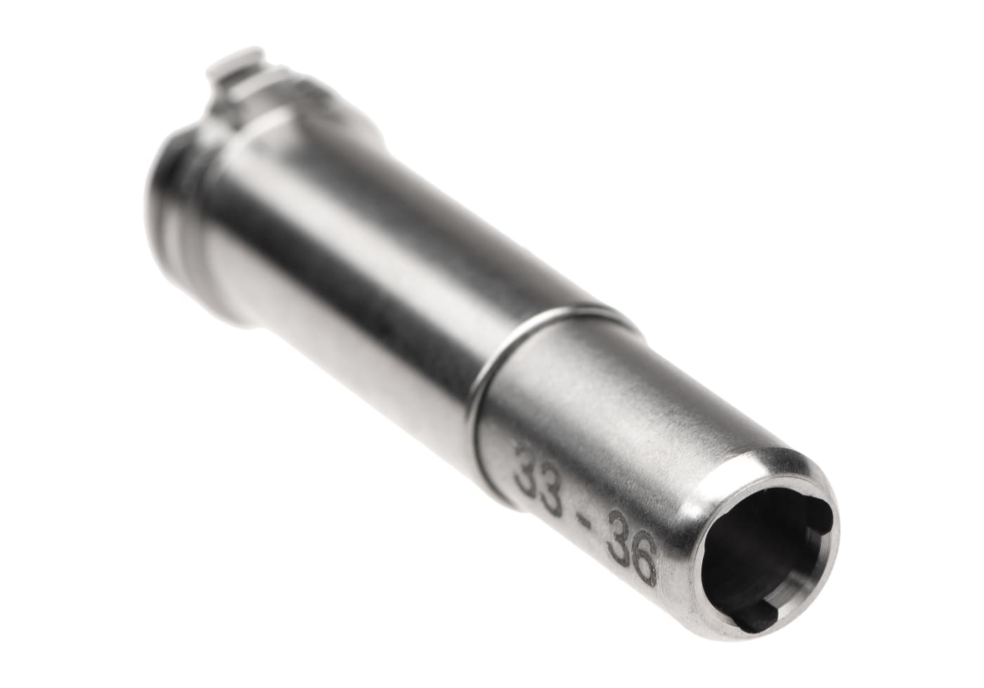 Maxx Model CNC Titanium Adjustable Air Seal Nozzle 33mm - 36mm for AEG