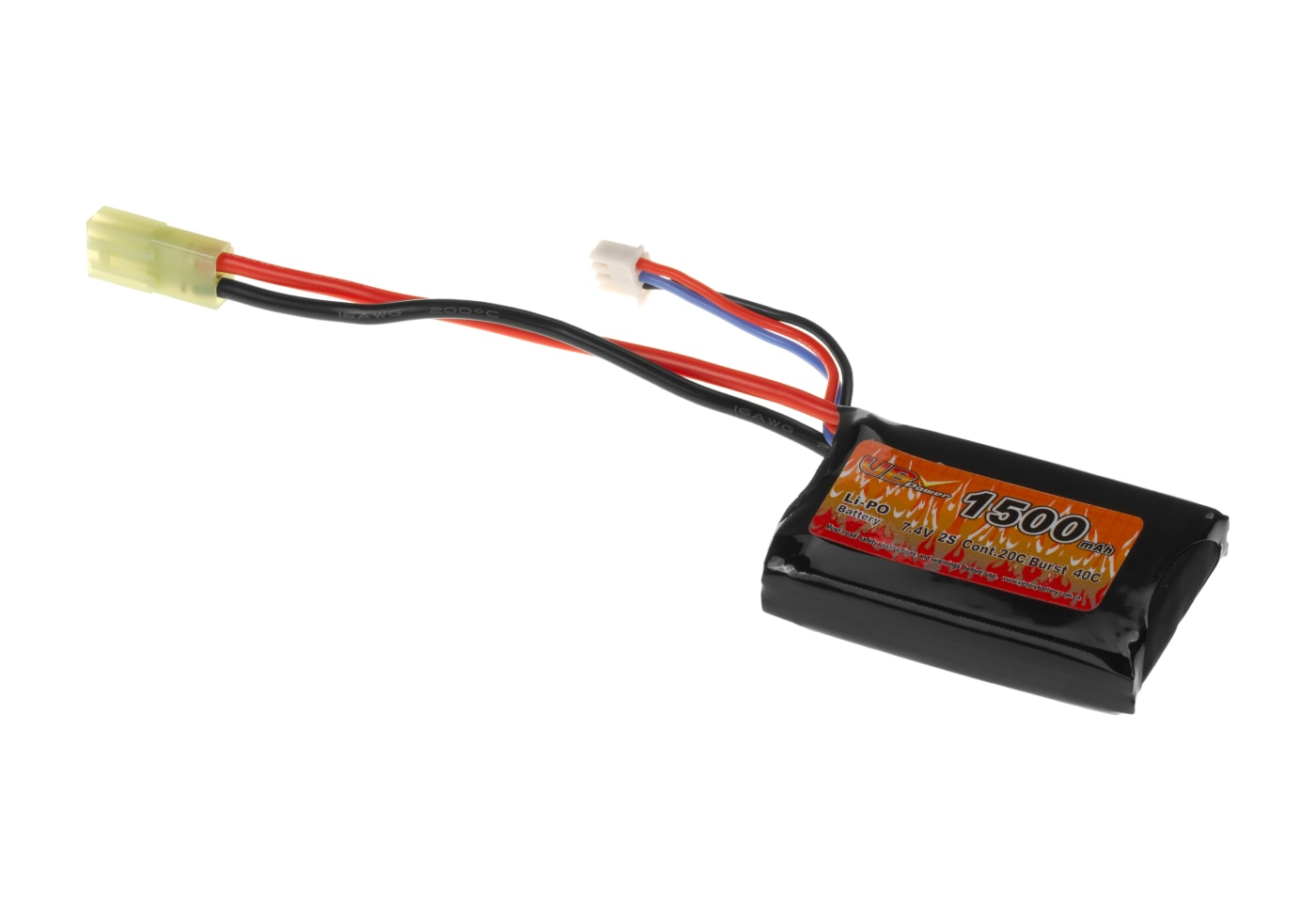 VB Power Lipo 7.4V 1500mAh 20C PEQ Type
