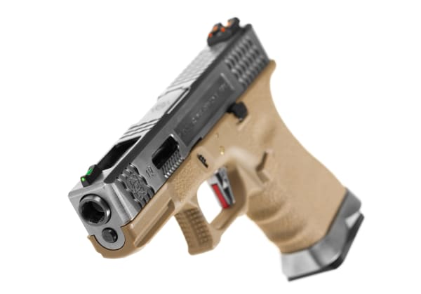 WE G-Force 19 SV Silver Barrel Metal Version GBB