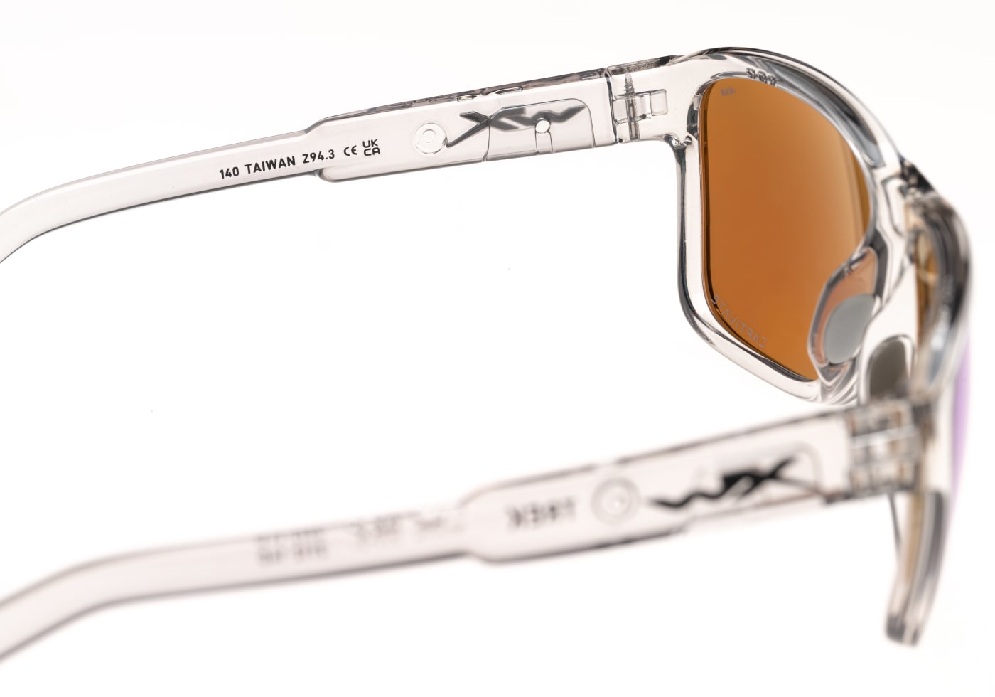 Wiley X WX Trek Captivate Polarized Green Mirror