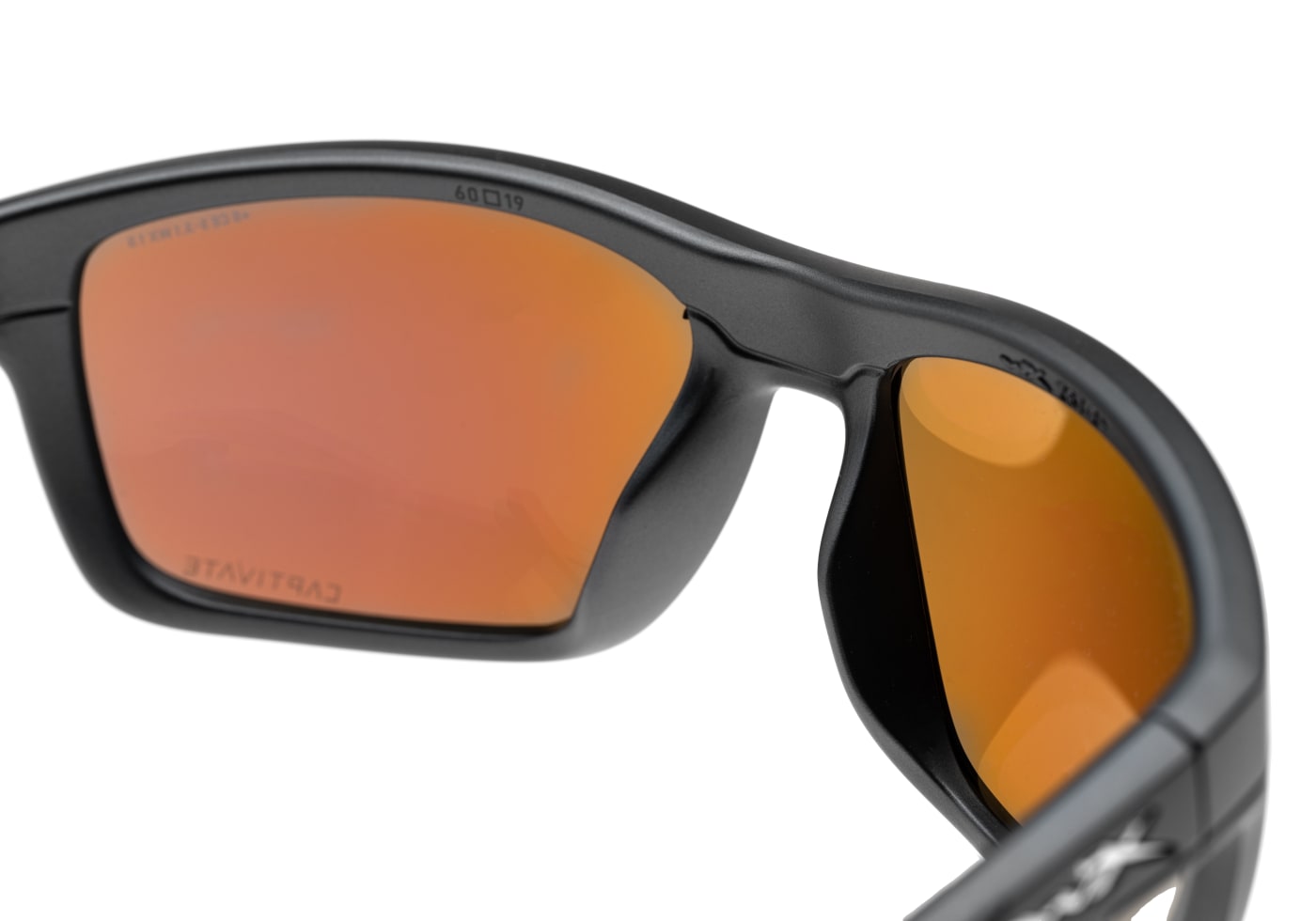 Wiley X WX Kingpin Captivate Polarized Green Mirror