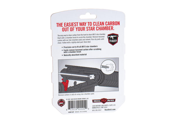 Real Avid AR15 Star Chamber Cleaning Pads