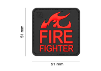 JTG Fire Fighter Rubber Patch