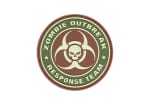 JTG Zombie Outbreak Rubber Patch