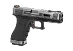 WE G-Force 18C SV Silver Barrel Metal Version GBB