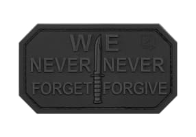 JTG Never Forget Rubber Patch