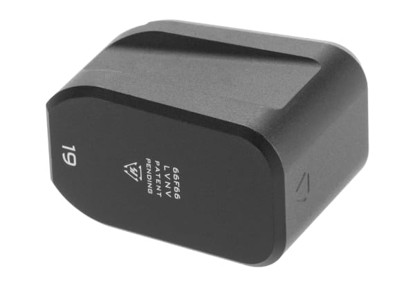 Strike Industries Aluminum Extended Magazine Plate for Glock 19