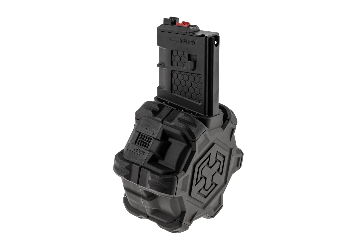 AW Custom Drum Mag AR15 Series GBB 350rds