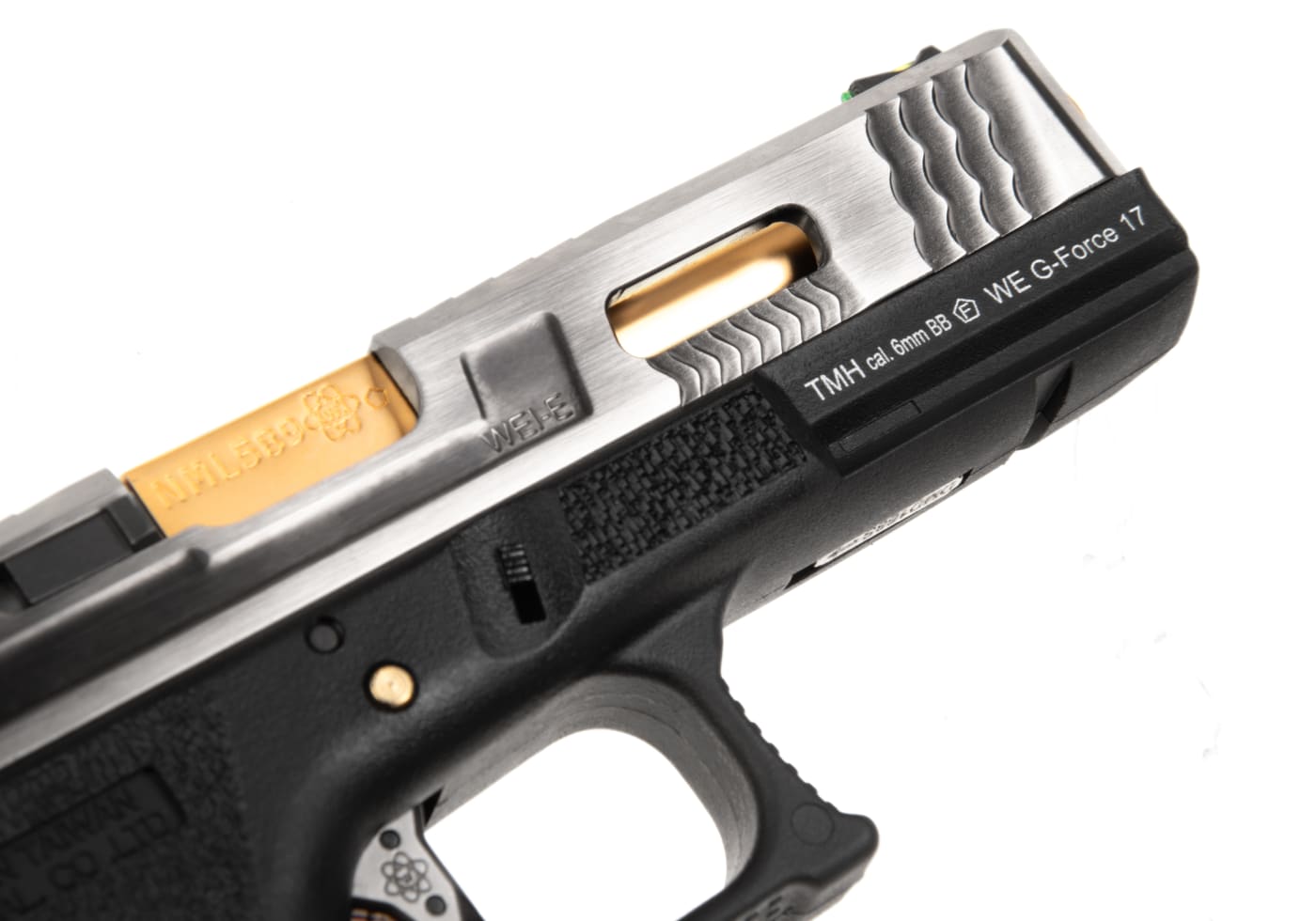 WE G-Force 17 SV Gold Barrel Metal Version GBB