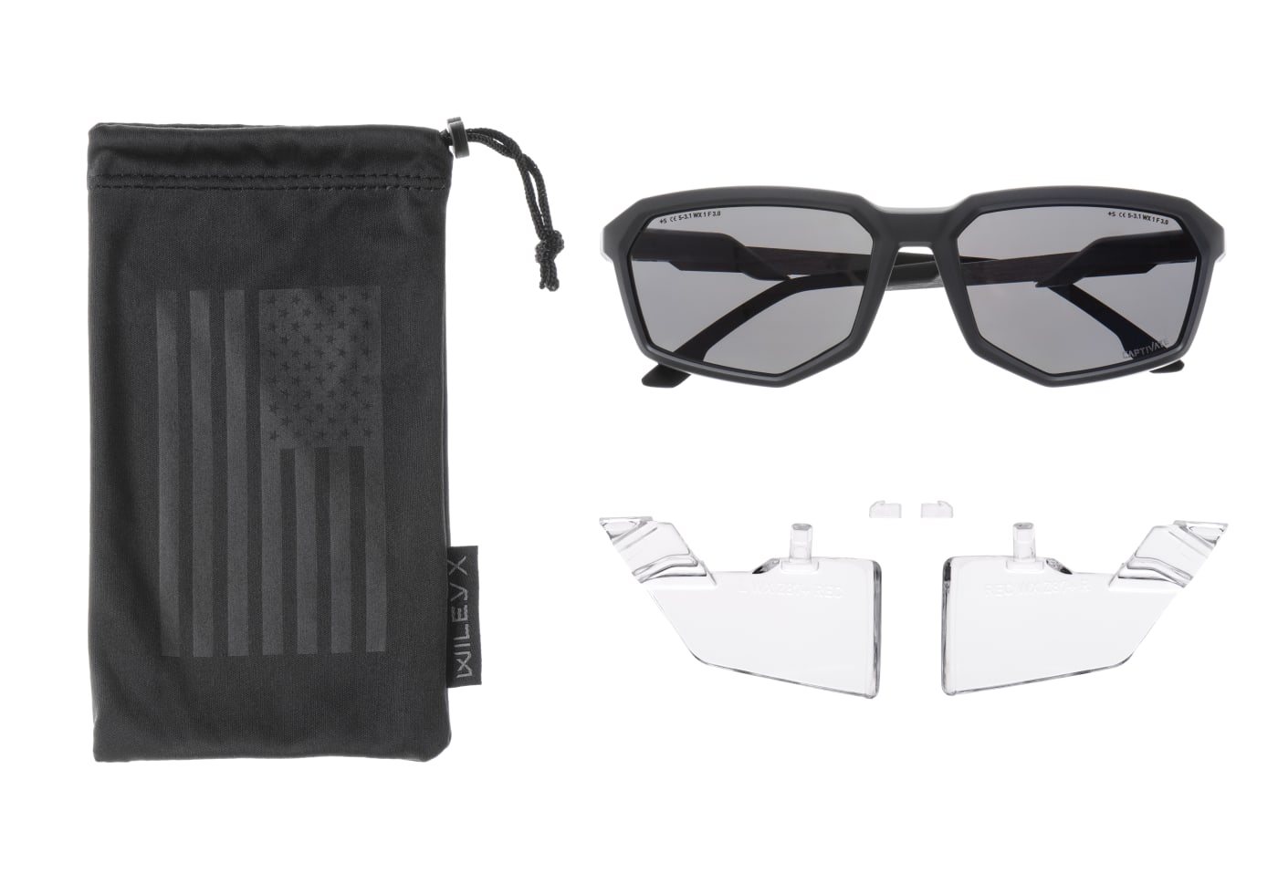 Wiley X WX Recon Polarized Grey