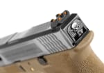 WE G-Force 17 SV Silver Barrel Metal Version GBB