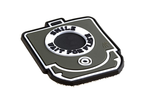 JTG Smile and Wait Rubber Patch
