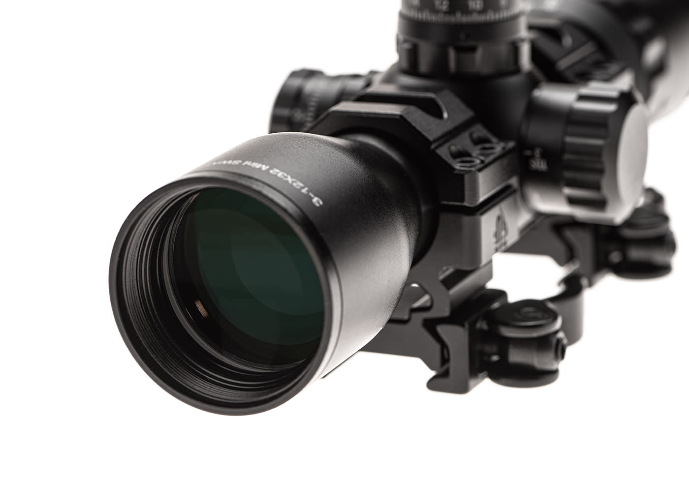Leapers BugBuster 3-12X32 Scope Side AO Mil-Dot With QD Rings