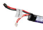 Pirate Arms LiPo 7.4V 1100mAh 20C Stock Tube Type Mini T-Plug