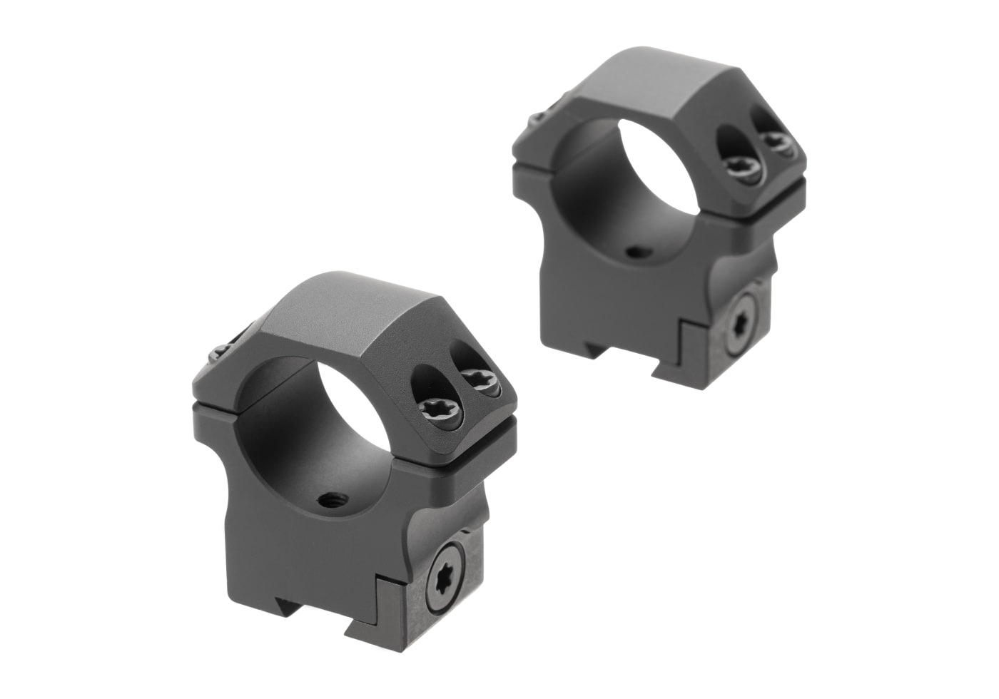 Leapers P.O.I. Medium Profile 1 Inch Dovetail Rings