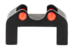 LPA Fiber Optic Rear Sight for 6-8mm Shotgun Ribs