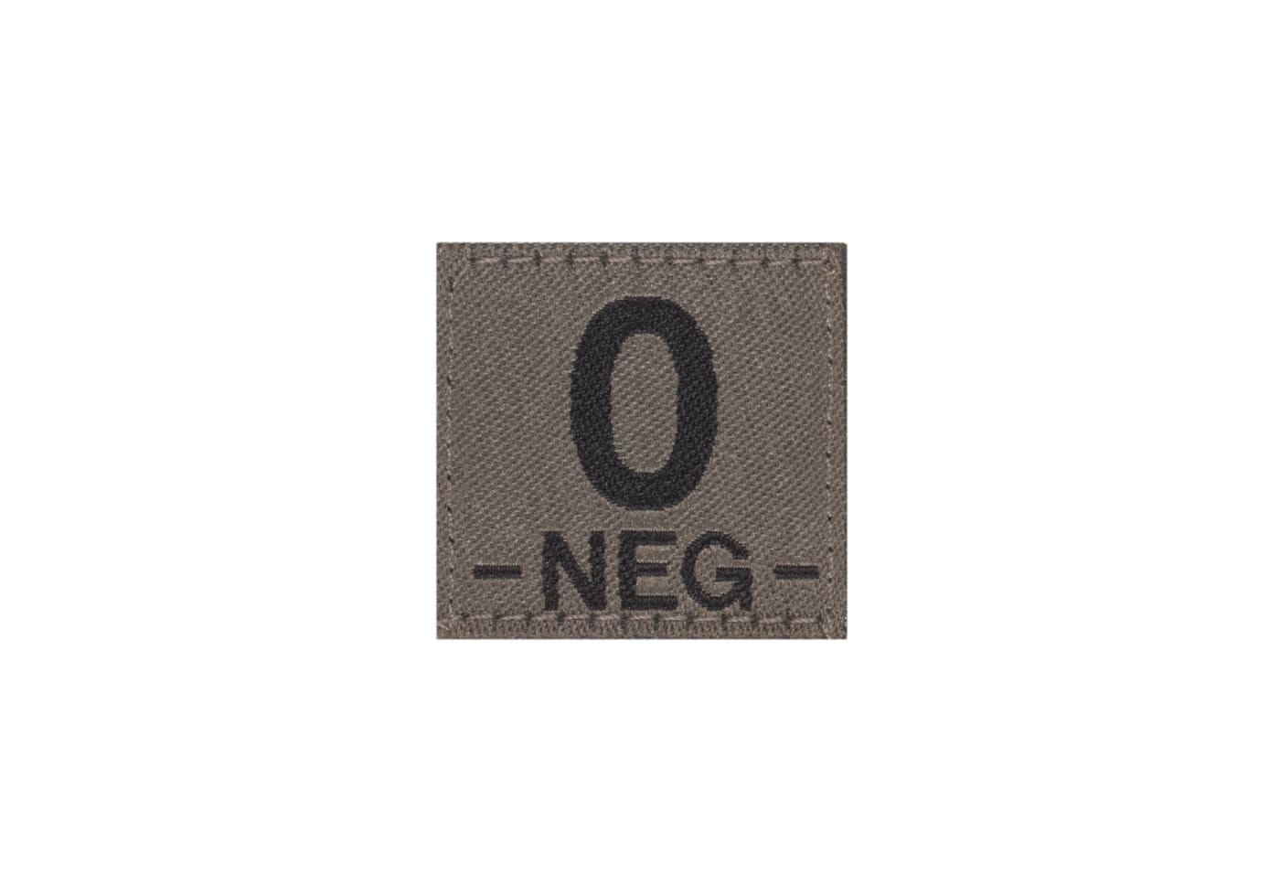 Clawgear 0 Neg Bloodgroup Patch