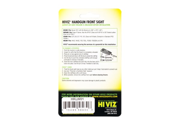 HIVIZ LiteWave Front Sight for HK