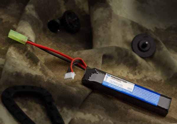 Pirate Arms LiPo 11.1V 1100mAh 20C Stock Tube Type Mini Tamiya