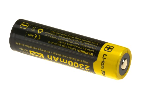 Nitecore NL1823 18650 Battery 3.7V 2300mAh