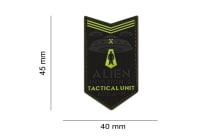 JTG Alien Invasion Tactical Unit Rubber Patch
