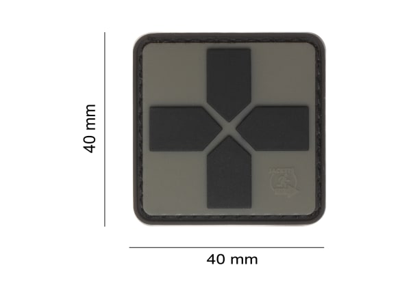 JTG Red Cross Rubber Patch 40mm