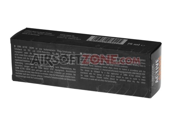 Lowa Active Creme Black 75ml 2024 Airsoftzone