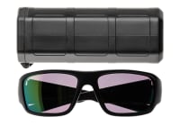 Magpul Rift - Polarized - Black Frame / High Contrast Violet Lens / Green Mirror