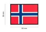 JTG Norway Flag Rubber Patch