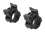 Leapers Accu-Sync QR 25.4mm Low Profile Rings