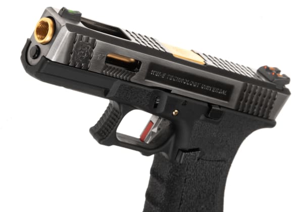WE G-Force 17 SV Gold Barrel Metal Version GBB