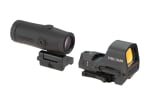 Holosun HS510C Solar Red Circle Dot Sight Combo with HM3X