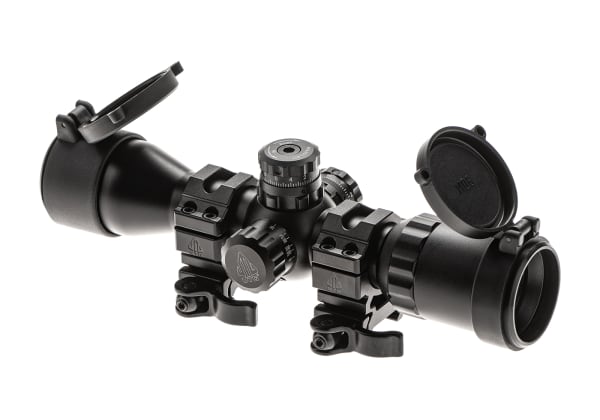 Leapers BugBuster 3-12X32 Scope Side AO Mil-Dot With QD Rings