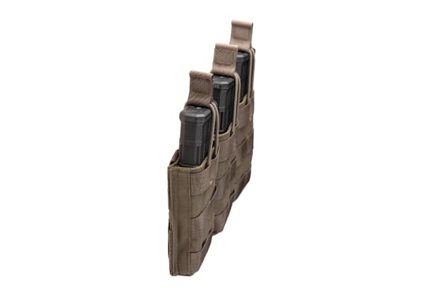 Clawgear 5.56mm Open Triple Mag Pouch Core