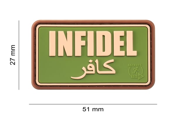JTG Infidel Rubber Patch