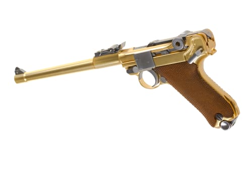 WE P08 8 Inch Full Metal GBB