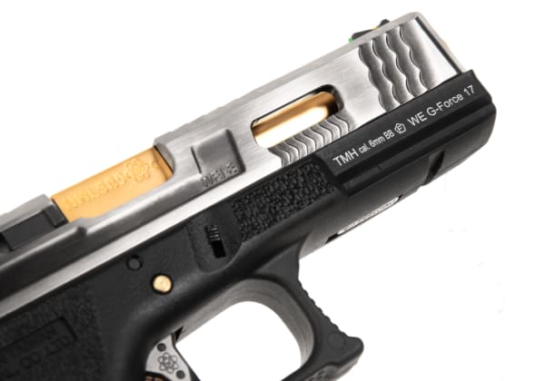 WE G-Force 17 SV Gold Barrel Metal Version GBB