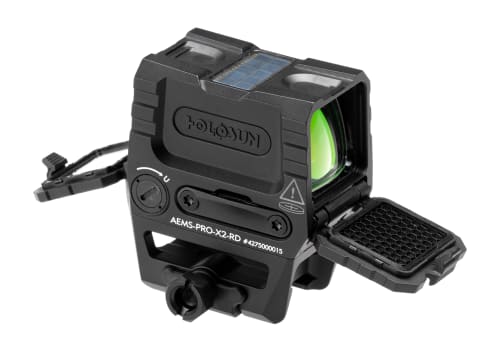 Holosun AEMS PRO X2 Solar Gold Circle Dot Sight
