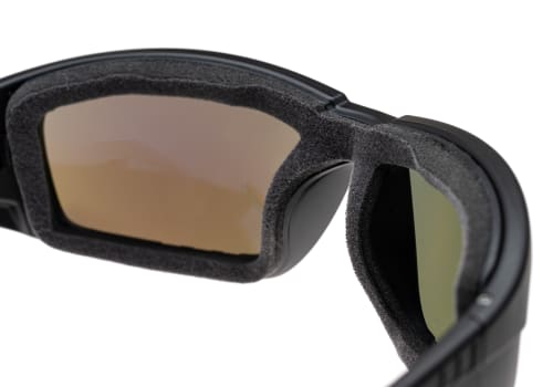 Wiley X WX Boss Captivate Polarized Blue Mirror