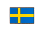 JTG Sweden Flag Rubber Patch