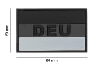 JTG German Flag Rubber Patch