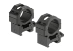 Leapers 25.4mm CNC Mount Rings Medium