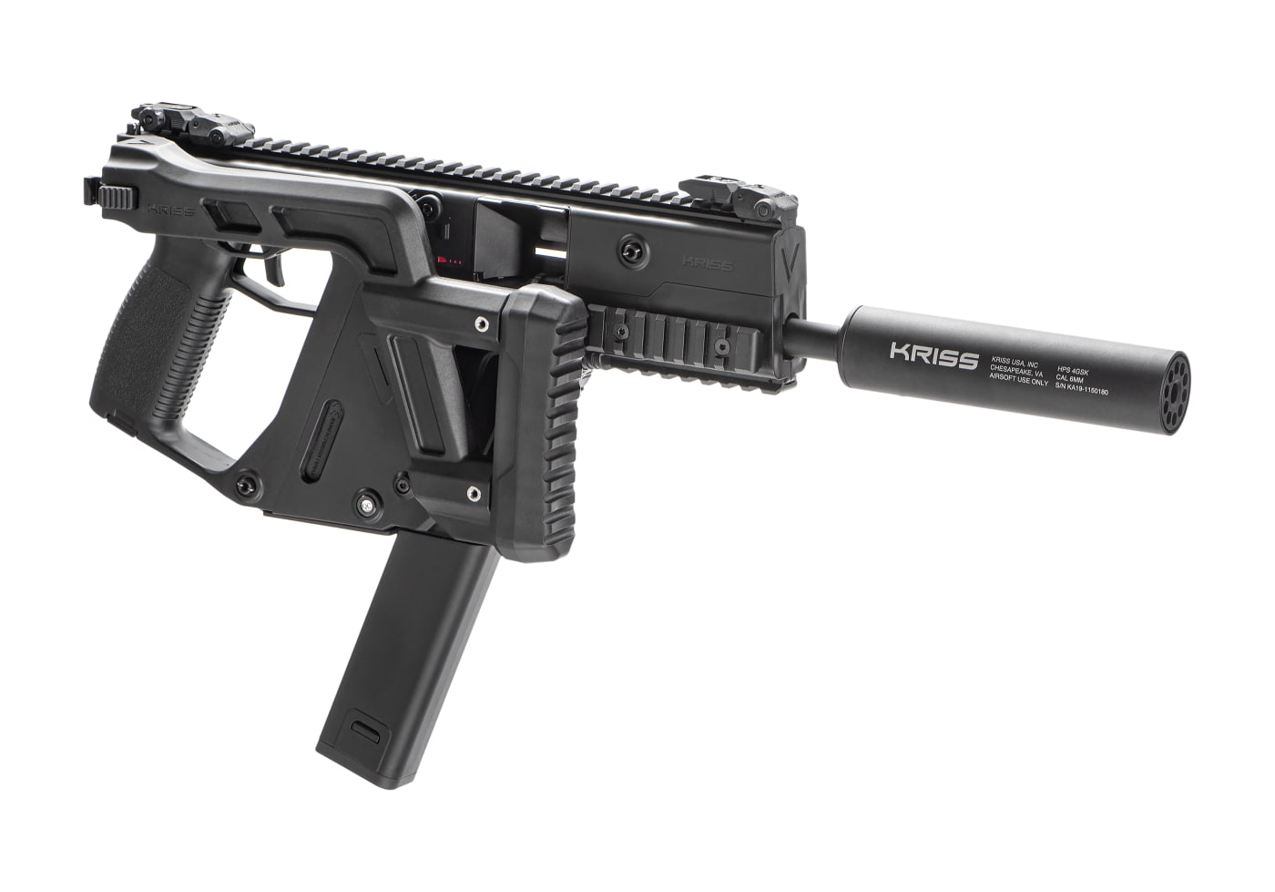Krytac Kriss Vector with Mock Suppressor