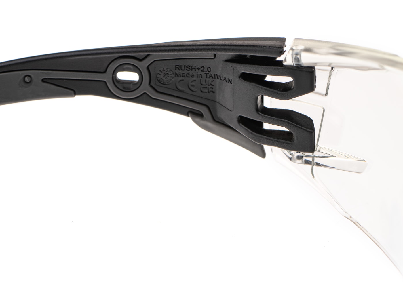 Bollé Rush+ 2.0 Hydrophobic Lens Black Frame