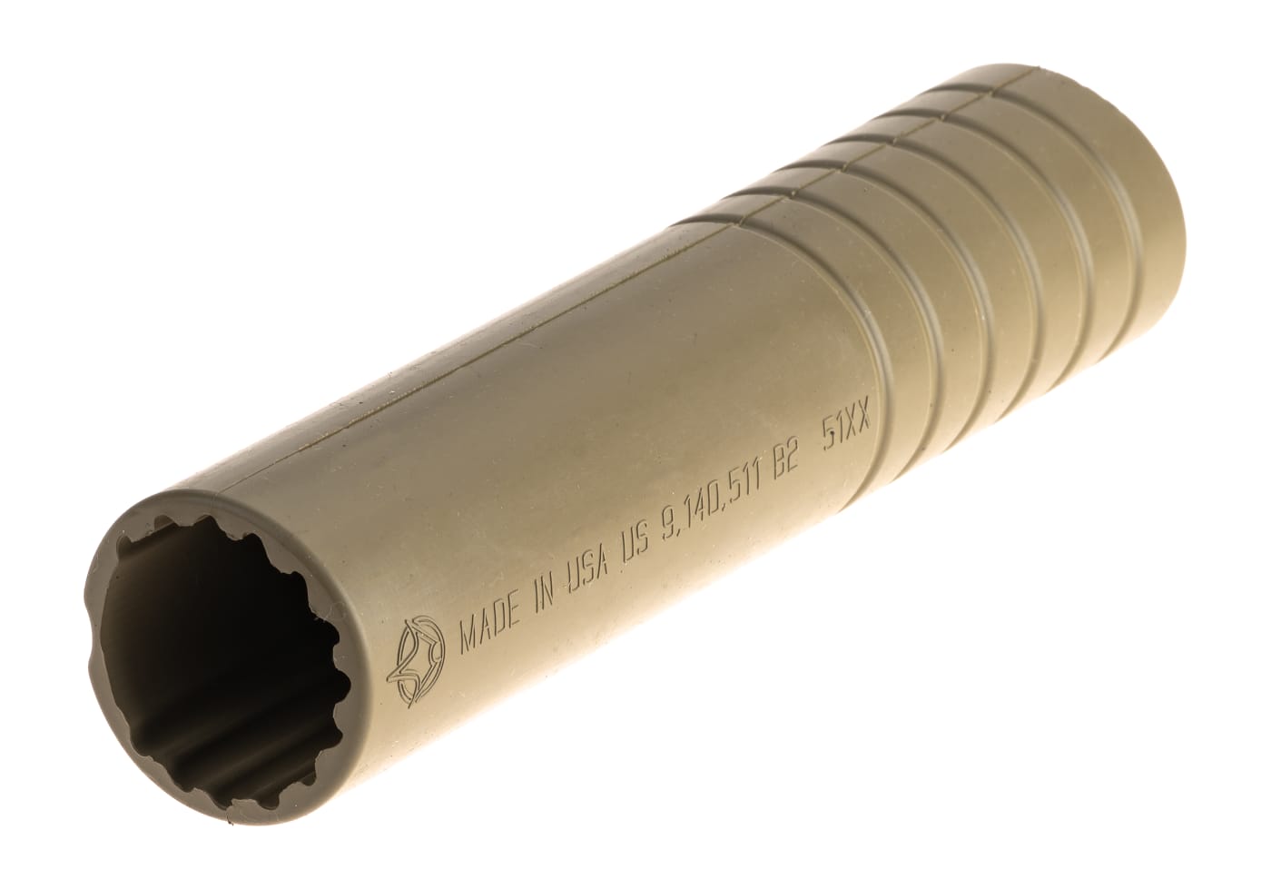 Manta 7.5 x 1.375 Inch ID Slim Smooth Suppressor Cover