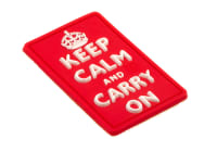 JTG Keep Calm Rubber Patch