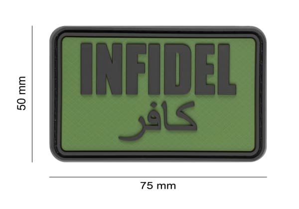 JTG Infidel Large Rubber Patch