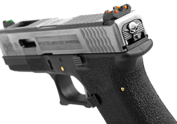 WE G-Force 19 SV Silver Barrel Metal Version GBB